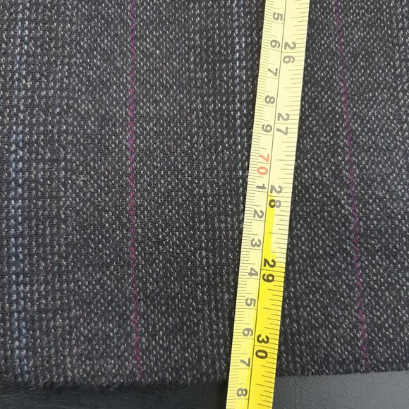 Anthony's of London Charcoal SZ 44 R Wool Men's Blazer Sport Jacket - Picture 12 of 16